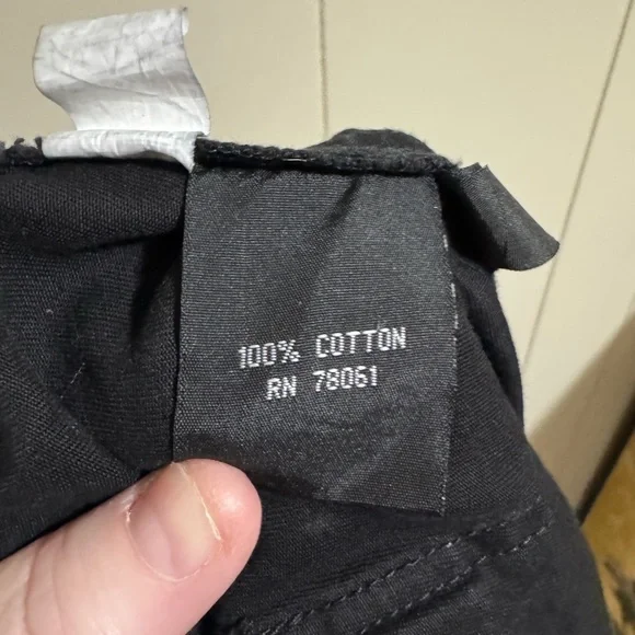 Tripp NYC Black suspender Cargo Pants with Silver Zippers hardware plus 22 2x - Picture 10 of 10